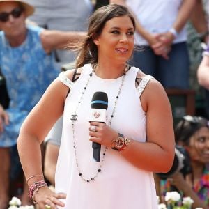 Marion Bartoli lors des Internationaux de France de Tennis de Roland Garros à Paris le 2 juin 2018. © Dominique Jacovides-Cyril Moreau / Bestimage