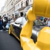 Exclusif - Richard Orlinski présente la porsche 911 by Orlinski devant sa galerie rue du Faubourg Saint Honoré à Paris le 12 juin 2018. Les bénéfices de cette voiture unique seront versés au profit d'une oeuvre caritative à l'occasion de la vente aux enchères célébrant le 55ème anniversaire de la Porsche 911 et la Rolex Daytona le 19 juillet à Monaco.