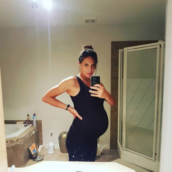 Zaho dévoile le sexe de son futur enfant sur Instagram, ce 15 juin 2018.