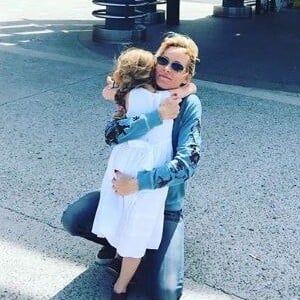 Rebecca Hampton et sa fille Eléa, Instagram, 22 avril 2018