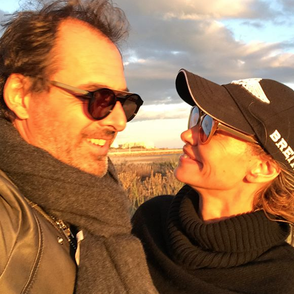 Ingrid Chauvin et son mari Thierry Peythieu - Instagram @Ingridchauvinofficiel, 22 octobre 2017