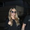 Paris Hilton et son fiancé Kris Zylka arrivent à l'aéroport de Los Angeles (LAX), le 18 juin 2018.