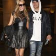 Paris Hilton et son fiancé Chris Zylka sont allés voir la pièce de théâtre de D. Blaine à Los Angeles, le 24 mai 2018