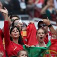 Georgina Rodriguez, la compagne de Cristiano Ronaldo, dans les tribunes du match Portugal / Maroc lors de la coupe du monde 2018 en Russie à Moscou le 20 juin 2018. © Cyril Moreau / Bestimage