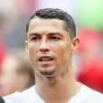 Cristiano Ronaldo lors du Match Portugal - Maroc lors de la Coupe du Monde de football 2018 à Moscou le 20 juin 2018.