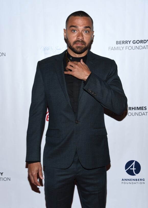 Jesse Williams à la soirée 'Turn Me Loose' au The Wallis Annenberg Center à Beverly Hills, le 15 octobre 2017.