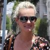 Semi-exclusif - Laeticia Hallyday se rend chez le coiffeur au salon "Mèche" à Beverly Hills le 21 juin 2018.