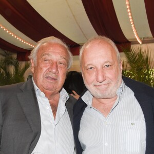 Exclusif - Marcel Campion et François Berléand - Soirée d'inauguration de la 35ème fête foraine des Tuileries au Jardin des Tuileries à Paris, le 22 juin 2018. © Coadic Guirec/Baldini/Bestimage