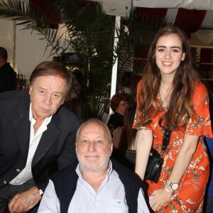 Exclusif - Daniel Lauclair, sa fille Alexandra, François Berléand - Soirée d'inauguration de la 35ème fête foraine des Tuileries au Jardin des Tuileries à Paris, le 22 juin 2018. © Coadic Guirec/Baldini/Bestimage