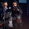 Johnny Depp et le groupe The Hollywood Vampires en concert au Hellfest, Clisson, le 22 juin 2018.