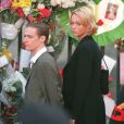 Bryan Adams et Cecilie Thomsen aux funérailles de Lady Diana en 1997.