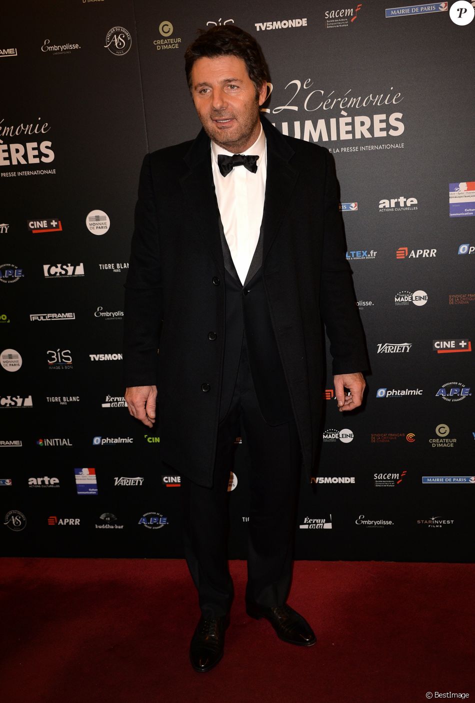 Philippe Lellouche - Photocall lors de la 22ème cérémonie des Lumières