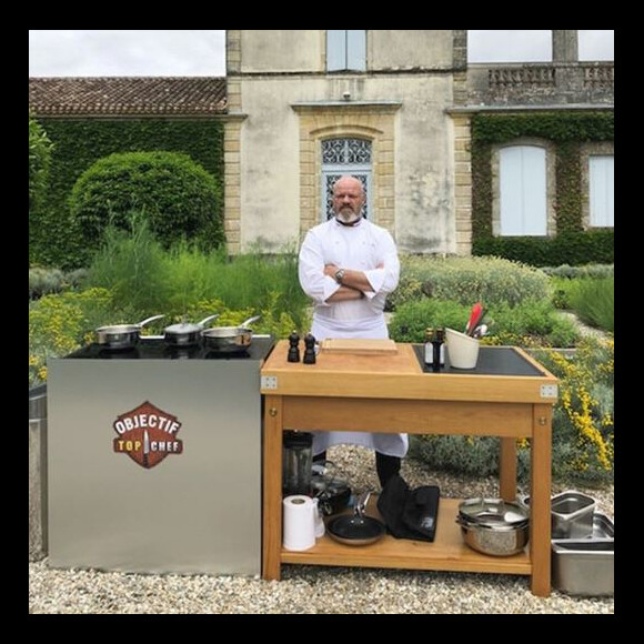 Philippe Etchebest en tournage - Instagram