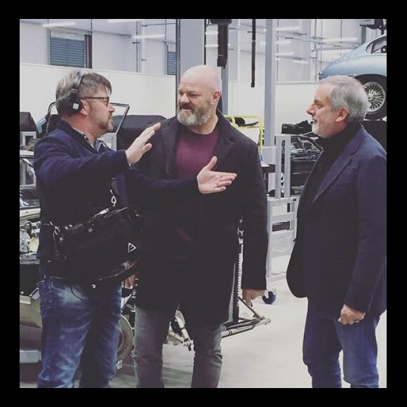 Philippe Etchebest en tournage - Instagram