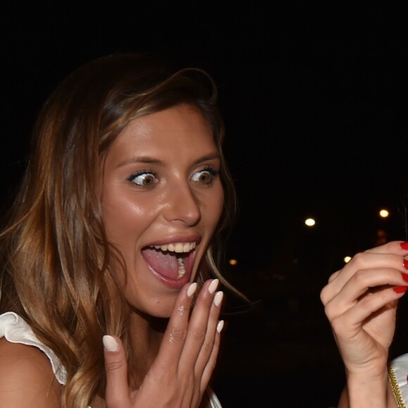 Marine Lorphelin (Miss France 2013), Camille Cerf (Miss france 2015) et Maëva Coucke (Miss France 2018) - M. Coucke (Miss France 2018) fête son 24ème anniversaire à Paris le 27 juin 2018. © Veeren/Bestimage