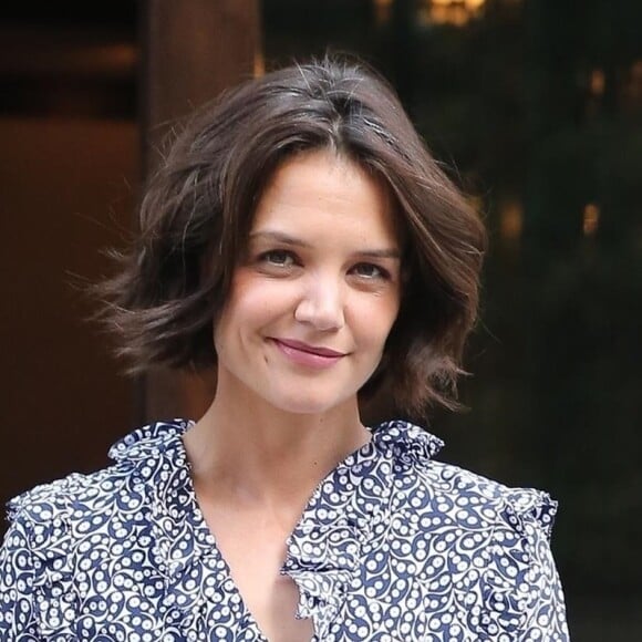 Katie Holmes se promène dans le quartier de Tribeca à New York. Le 21 juin 2018