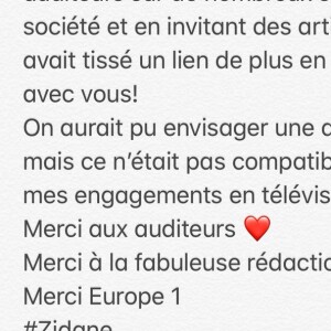 Daphné Bürki annonce son départ d'Europe 1 et la fin de son émission "Bonjour la France" sur Twitter - 31 mai 2018