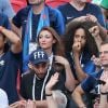 Rachel Legrain-Trapani, Miss France 2007 et Alicia Aylies, miss France 2017 - Célébrités dans les tribunes opposant la France à l'Argentine lors des 8ème de finale de la Coupe du monde à Kazan en Russie le 30 juin 2018 © Cyril Moreau/Bestimage  Celebrities in the stands between France and Argentina in the 8th finals of the World Cup in Kazan, Russia on June 30, 201830/06/2018 - Kazan