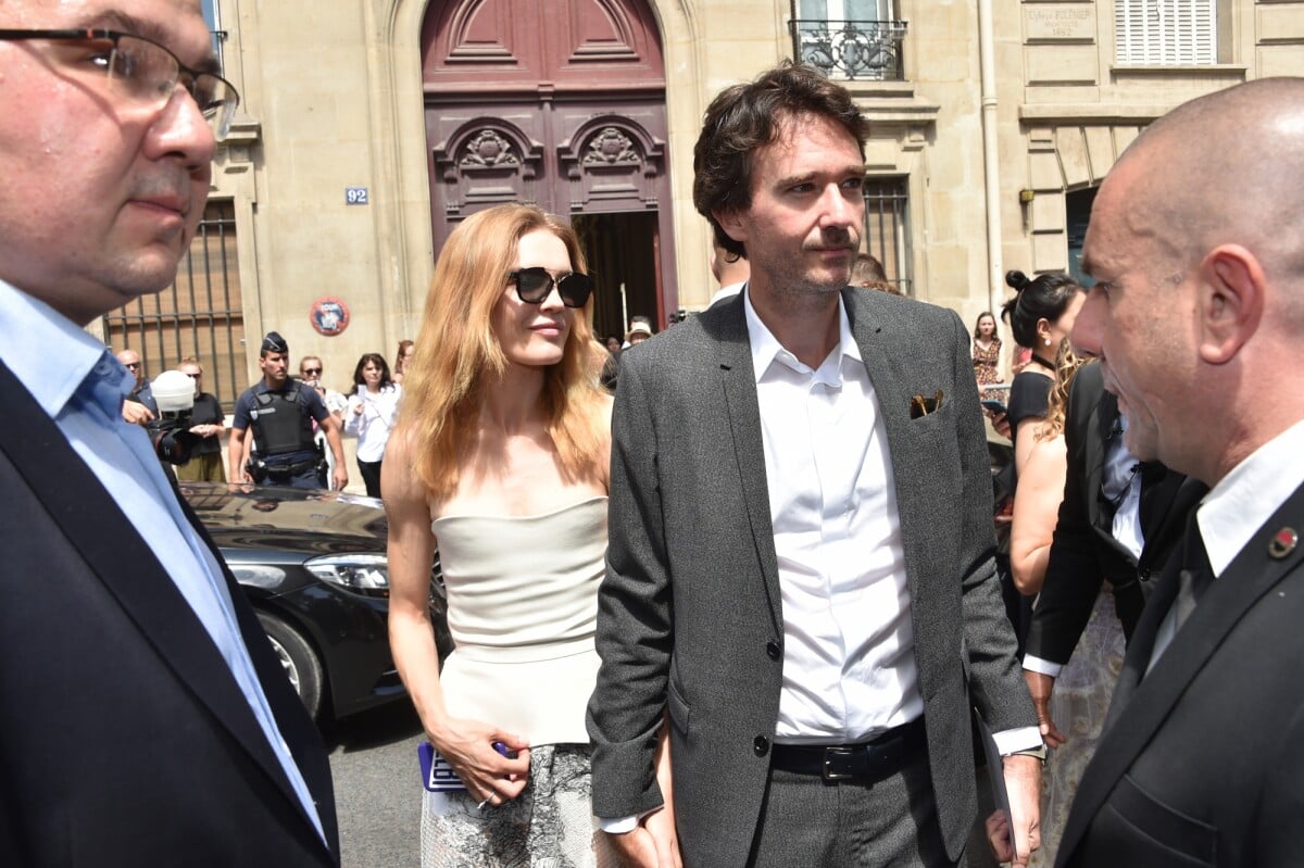 Photo : Natalia Vodianova et son compagnon Antoine Arnault - Arrivées au  défilé de mode 