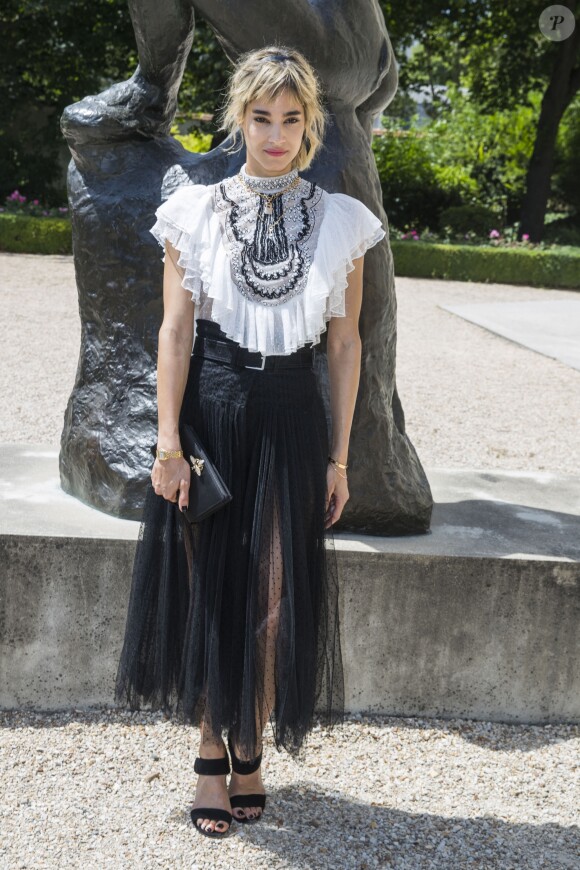 Sofia Boutella - Photocall du défilé de mode "Christian Dior", collection Haute-Couture automne-hiver 2018/2019, à Paris. Le 2 juillet 2018 © Olivier Borde / Bestimage