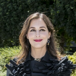 Amira Casar - Photocall du défilé de mode "Christian Dior", collection Haute-Couture automne-hiver 2018/2019, à Paris. Le 2 juillet 2018 © Olivier Borde / Bestimage