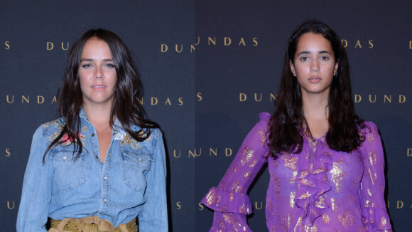 Fashion Week : Iman Pérez et Pauline Ducruet font sensation chez Dundas
