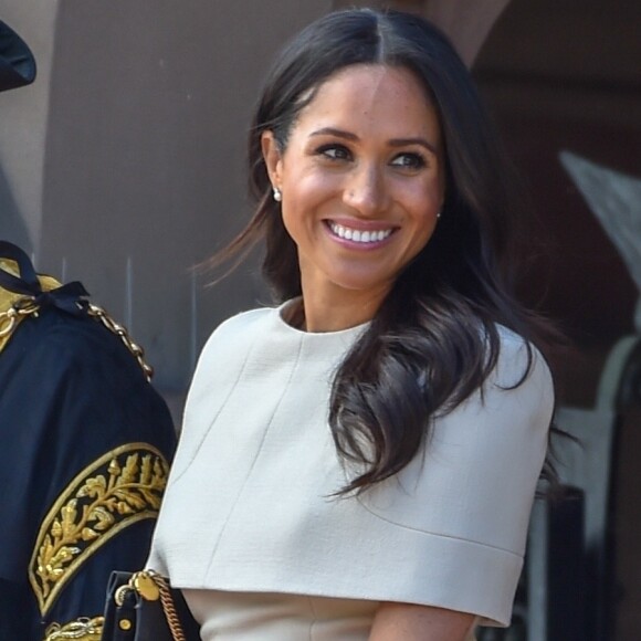 Meghan Markle, duchesse de Sussex en visite à Chester le 14 juin 2018.