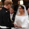 Le prince Harry et Meghan Markle, duchesse de Sussex - Cérémonie de mariage du prince Harry et de Meghan Markle en la chapelle Saint-George au château de Windsor, Royaume Uni, le 19 mai 2018.