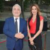 Guy Savoy et Sonia Mabrouk - Soirée du 90ème anniversaire de Line Renaud sur le Bateau Potel et Chabot "Pavillon Seine" à Paris le 2 juillet 2018. © Coadic Guirec/Bestimage02/07/2018 - Paris