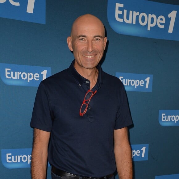 Nicolas Canteloup à la conférence de presse de la rentrée du pôle radio "Europe 1, RFM et Virgin Radio" au Lagardère Paris Racing à Paris, le 12 septembre 2017. © Ramsamy Veeren/Bestimage