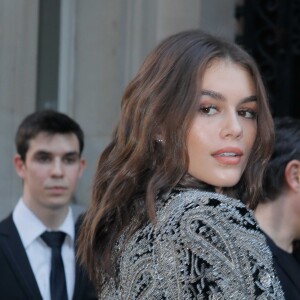 Kaia Gerber - Arrivée des invités au dîner Vogue Foundation 2018 au Musée Galliera à Paris, le 3 juillet 2018. © Veeren/CVS/Bestimage