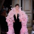Défilé Giorgio Armani Privé, collection Haute Couture automne-hiver 2018/19 à Paris, le 3 juillet 2018.