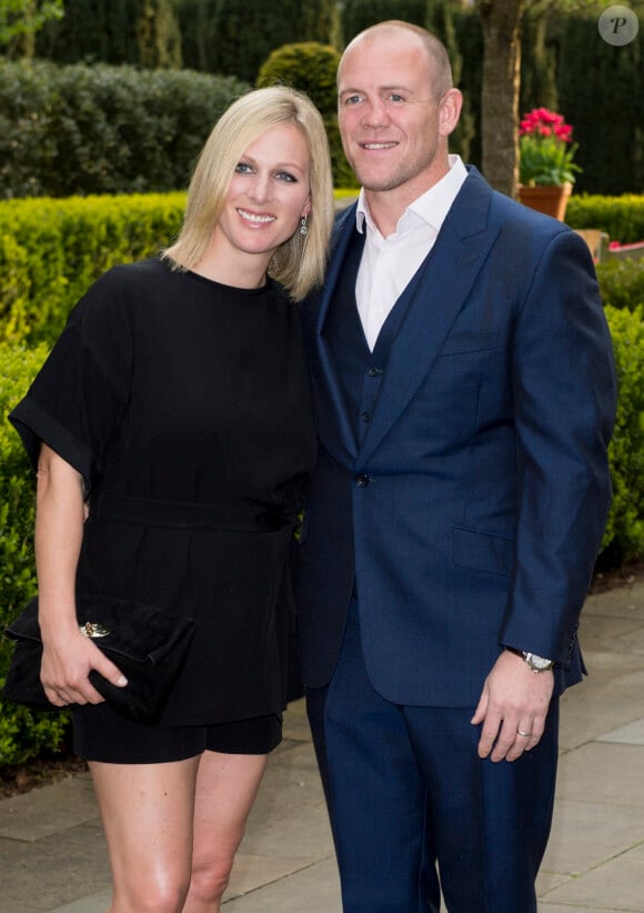 Zara Phillips (Zara Tindall) et son mari Mike Tindall à Londres le 08 mai 2015