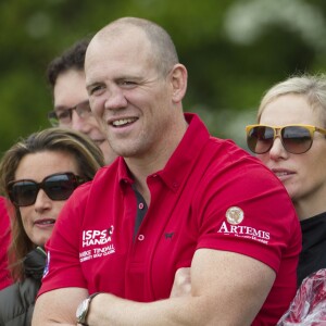 Mike Tindall et Zara Phillips (Zara Tindall) au 3rd Golf Classic le 08 mai 2015
