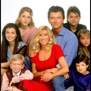 Suzanne Somers (centre) dans "Notre belle famille", diffusée entre 1991 et 1998.