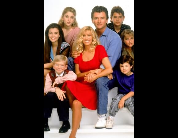 Suzanne Somers (centre) dans "Notre belle famille", diffusée entre 1991 et 1998.