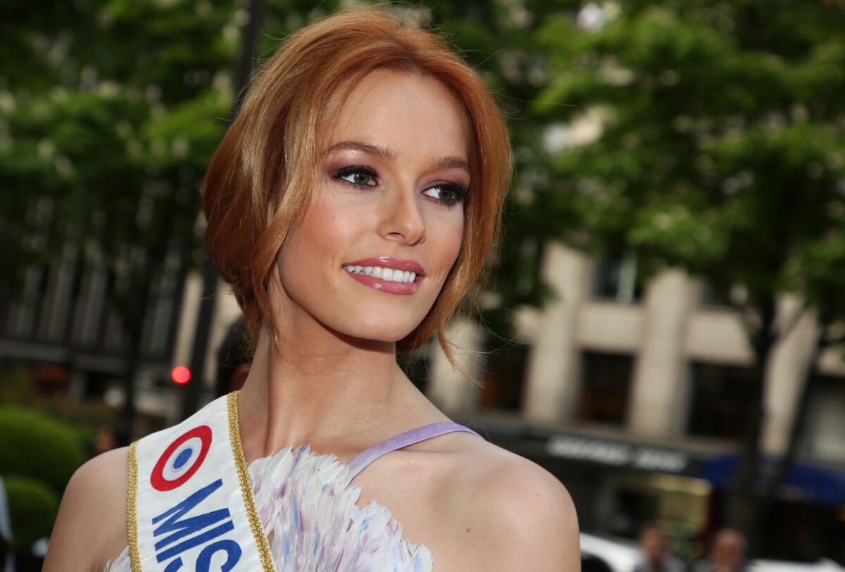 Photo : Maëva Coucke (Miss France 2018) arrive à la 9ème édition du