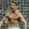 Après avoir été mené 3-0 pendant 97 minutes face à la Juventus, le Real Madrid obtient un penalty, transformé par Cristiano Ronaldo qui envoi son équipe en demi-finale de la Champions League. Madrid, le 11 avril 2018.