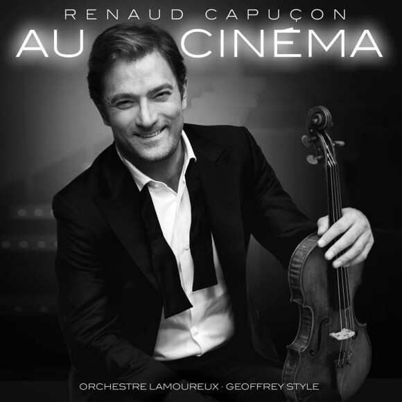 Renaud Capuçon "Au Cinéma" à l'Olympia le 14 octobre 2018.