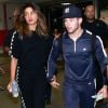 Priyanka Chopra et son compagnon Nick Jonas arrivent à l'aéroport de Guarulhos à Sao Paulo au Brésil. Le 29 juin 2018