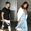 Priyanka Chopra et Nick Jonas sortent du restaurant Park Avenue Summer après avoir dîné ensemble à New York, le 12 juin 2018