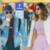 Priyanka Chopra et Nick Jonas, qui seraient en couple, arrivent à l'aéroport JFK de New York le 8 juin 2018.