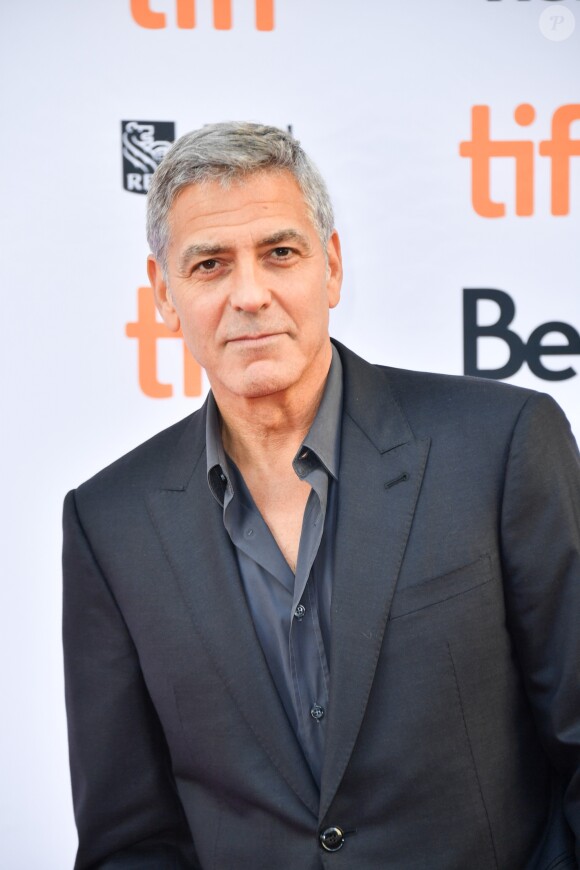 George Clooney à la première de "Suburbicon" au Toronto International Film Festival 2017 (TIFF), le 9 septembre 2017.