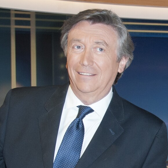 Exclusif - Jacques Legros sur le plateau du Journal de TF1 le 30 avril 2015