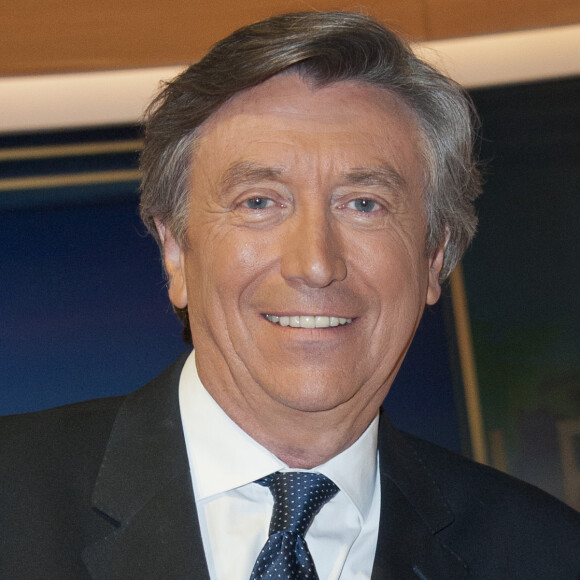 Exclusif - Jacques Legros sur le plateau du Journal de TF1 le 30 avril 2015