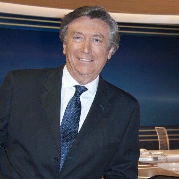 Exclusif - Jacques Legros sur le plateau du Journal de TF1 le 30 avril 2015