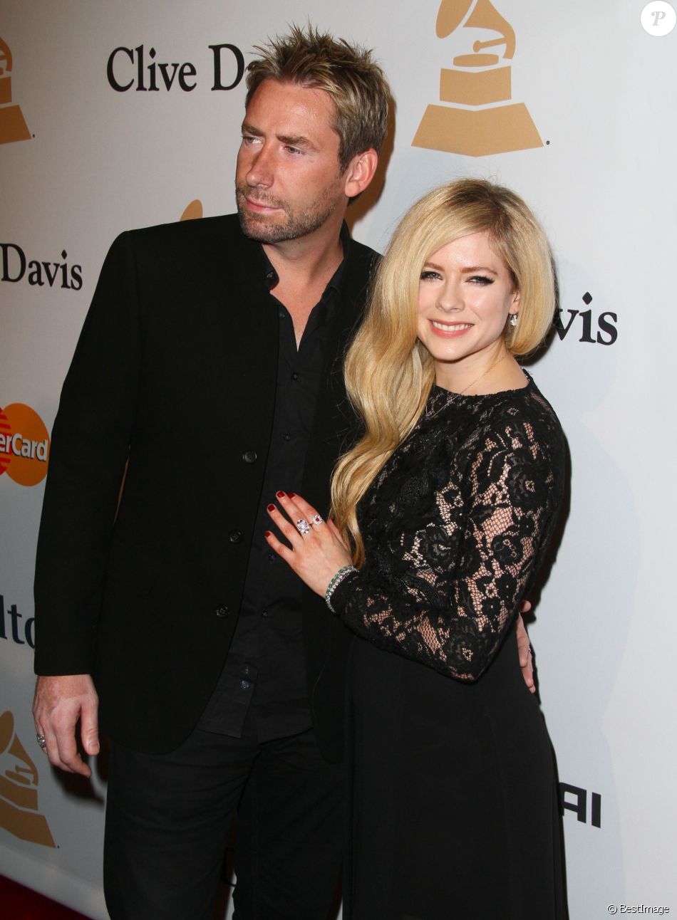 Avril Lavigne et Chad Kroeger (du groupe Nickelback) se sont fiancés en août 2012, après un mois