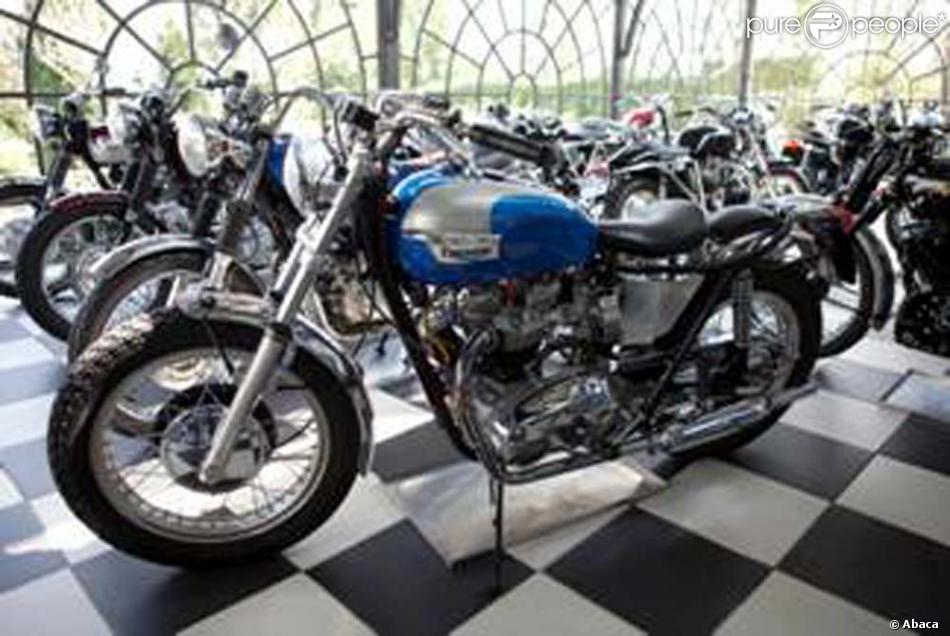 La Collection De Motos Hors Du Commun De Florent Pagny Purepeople