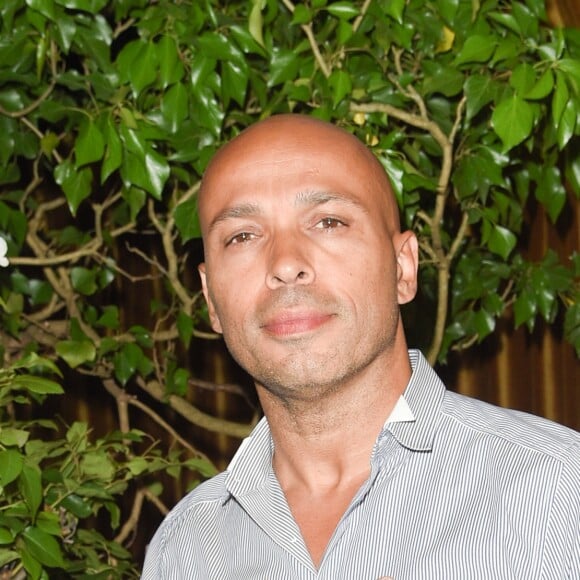 Eric Judor - Inauguration du nouveau lieu éphémère végétal "Le jardin de Joy" sur la terrasse de l'hôtel Barrière Le Fouquet's à Paris le 7 juin 2018. © Coadic Guirec-Rahid Bellak/Bestimage