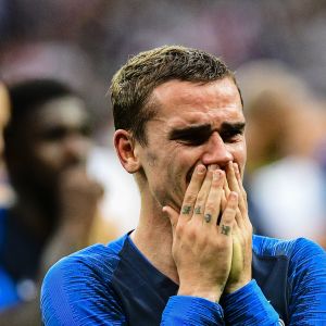 Antoine Griezmann - Finale de la Coupe du Monde de Football 2018 en Russie à Moscou, opposant la France à la Croatie (4-2) le 15 juillet 2018 © Moreau-Perusseau / Bestimage